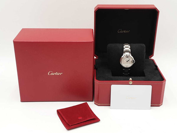Ballon Bleu De Cartier Stainless Steel Automatic 33mm Watch Fw0225oxzxd7