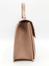 Phillipp Plein Superheroine Handle Bag In Taupe Quilted Leather Fw1125oxzdu