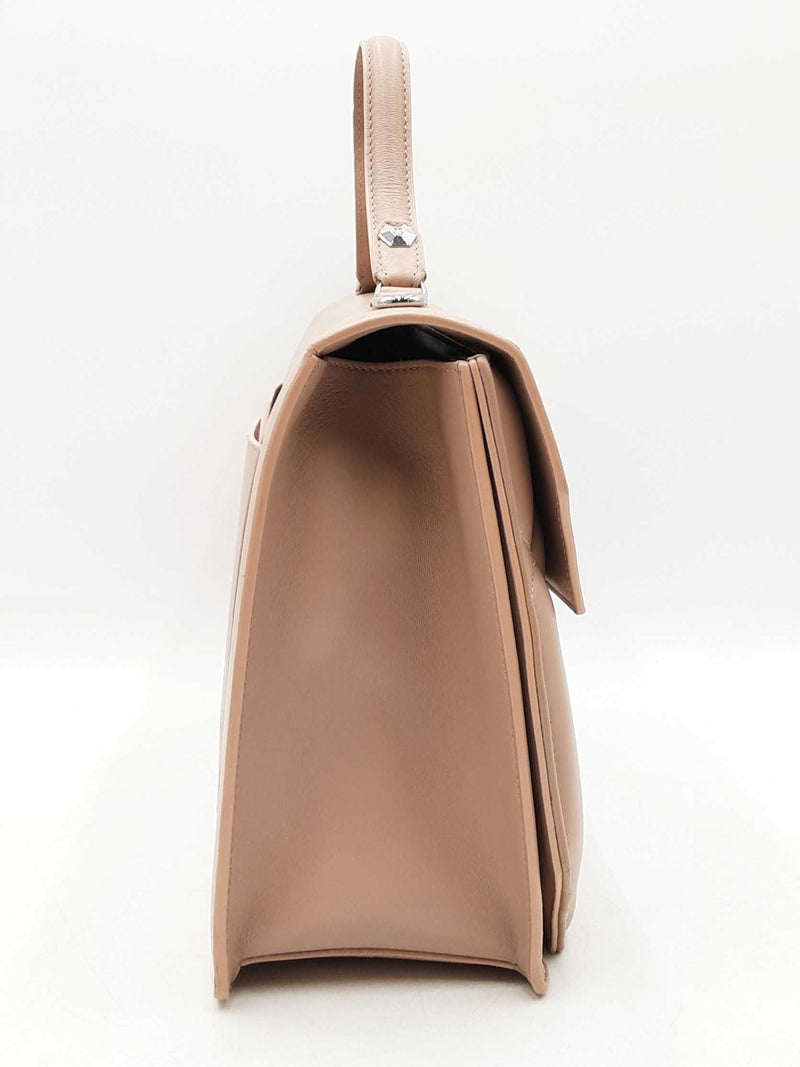 Phillipp Plein Superheroine Handle Bag In Taupe Quilted Leather Fw1125oxzdu