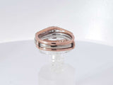 1.85 Cttw Diamond 14k Rose Gold Wedding Ring Size 8 Aa0925oexzsa