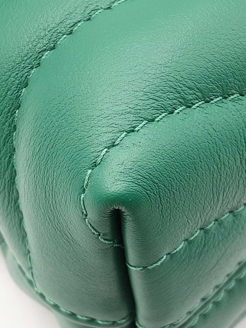 Louis Vuitton New Wave Chain Bag In Emerald Green Leather Fw0825lorxdu