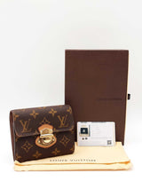 Louis Vuitton Joey Wallet In Monogram Coated Canvas Fw1225loxdu