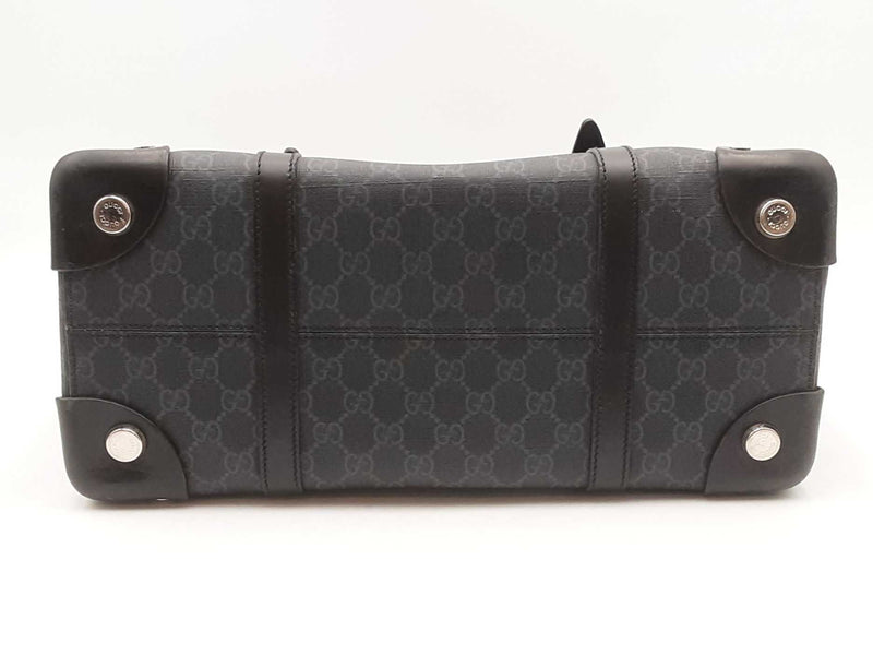 Gucci Gg Supreme Monogram Selleria Calfskin Tote Bag Sd0725pzxsa