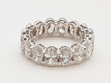 4.80 Cttw Lab Grown Diamonds 14k Wg 4.1g Eternity Band Size 6.5 Do1225lprxde