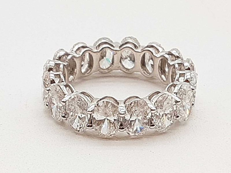 4.80 Cttw Lab Grown Diamonds 14k Wg 4.1g Eternity Band Size 6.5 Do1225lprxde