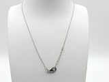 5.7 Dwt Lab Diamond Pendant Chain Sterling Sliver Mk1225rzmia