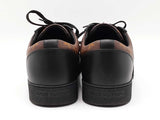 Louis Vuitton Match Up Sneakers In Monogram Coated Canvas Size 7.5 Fw0326lcrdu