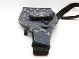 Louis Vuitton Duo Navy Blue Monogram Shadow Leather Slingbag Do0825loxzde