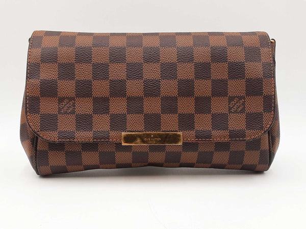 Louis Vuitton Favorite Shoulder Bag In Damier Ebene Coated Canvas Fw0623przdu