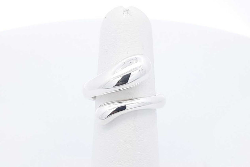 Tiffany & Co. Elsa Peretti Sterling Tear Drop Ring 9.1g Size 5.5 Eb0624lxzdu