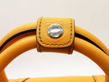 Gucci 625768 Gg Yellow Perforated Leather Weekender Duffle Bag Do1225przde