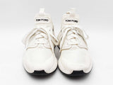 Tom Ford Jago Sneakers In White Size Eu 37.5 Us 7 Fw0725lzdu