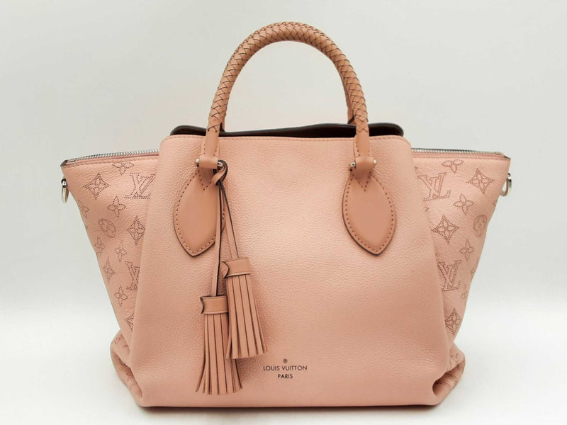 Louis Vuitton Mahina Haumea Leather Handbag In Magnolia Pink Fw0225lorzdu