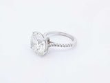 8.65 Cttw Lab Grown Diamond & 18k White Gold Ring 5.9 Gram Size 6.5 Fw0524wcrxdu