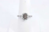 Approx. 0.42ctw Diamond Ring In 14k White Gold 3.5 Grams Size 7.25 Eb0724oxzsa