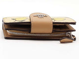 Coach Medium Corner Zip Wallet Lemon Print Yellow Aa0826crsa