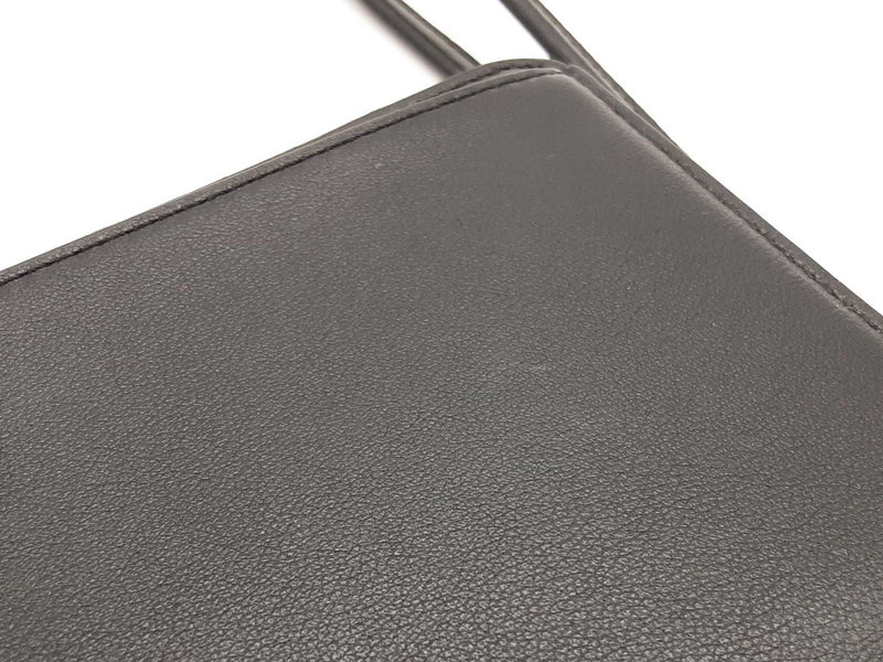 Tumi Belden Black Leather Travel Wristlet Wallet Do0825rxde