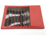 Chanel Red Quilted Cavier Leather Wallet Do0325erxde