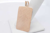14k Yellow Gold Bar Pendant 21.9 Grams Eb0526lxszsa