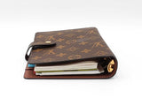 Louis Vuitton Medium Ring Agenda Cover In Monogram Coated Canvas Fw0326ozxdu