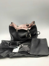 Christian Dior Diorissmo Black Leather Tote Bag Eb0425rxzsa