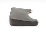 Christian Louboutin Mini Loubila Chain Shoulder Bag In Grey Leather Fw1024ixzdu