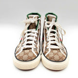 Gucci Gg Monogram Web 1977 Tennis High Top Hs0824lrxsa