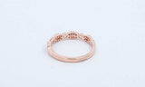 14k Rose Gold 0.37ctw Lab Grown Diamond Ring Size 7.5, 2.3 Grams Eb0623lsedu