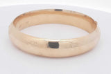 14k Yellow Gold Hinged Bangle Bracelet 19.1 Grams Eb0422lxxzsa
