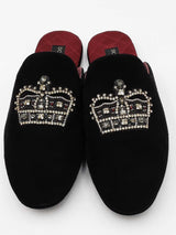 Dolce & Gabbana Marcello Black Suede Slip On Loafers Size 6.5 Eb1225lxzdu