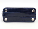Balenciaga Ville Xxs Top Handle Blue Handbag Aa0826wzxsa