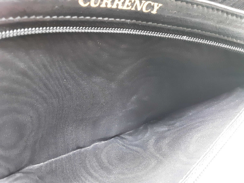 Yves Saint Laurent Ysl Black Leather Travel Wallet Clutch Do1025lorde