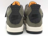 Jordan Retro 4 Undefeated Rerelease Green Shoes Size 9.5 Aa0926lzxsa
