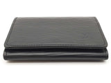 Louis Vuitton Envelope Carte De Viste Black Epi Leather Card Holder Wallet Do0626lxzde