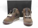 Jordan Retro 4 A Ma Maniére X Nike Dark Mocha Brown Size 9.5 Aa0926lrzsa