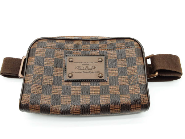 Louis Vuitton Brooklyn Brown Damier Ebene Bum Bag Do0425icxde