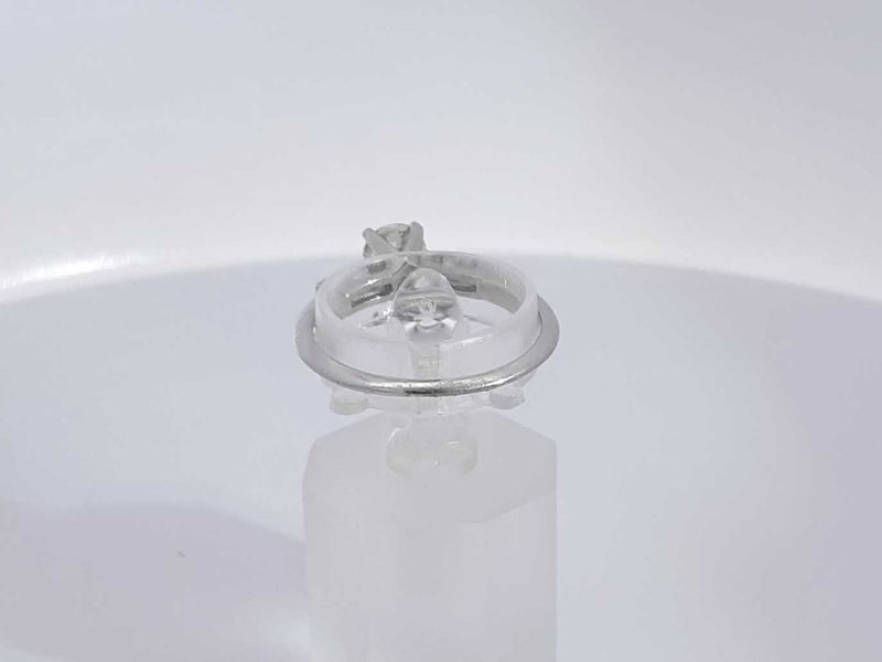 0.48 Cttw Diamond 14k White Gold Ring 2.2 Grams Size 6.5 Aa0825lzxsa