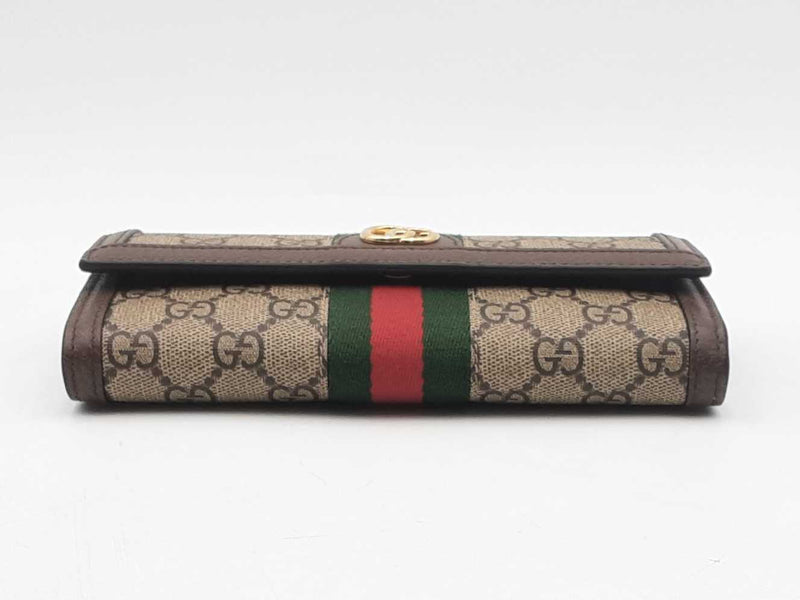Gucci Ophidia Continental Brown Wallet Aa0625orzsa