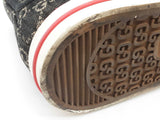 Gucci Tennis 1977 Black Mini Gg High Top Sneakers Size 11 Sd1225orzde