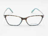 Tiffany & Co. Optical Frames In Tiffany Blue & Havana Brown Acetate Fw0926ordu