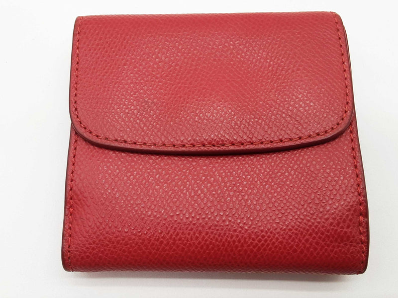 Coach Cherry Red Leather Trifold Wallet Do0825lrde