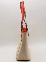 Michael Kors Jet Set Poppy Double Pocket Tote Beige Aa0526wrsa