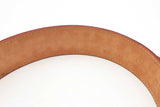 Louis Vuitton Vachetta Leather Studded Belt Size 90/36 Eb0526oxzsa
