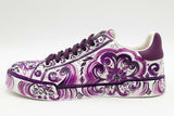 Dolce & Gabbana Majolico Print Portofino Light Strobel Sneakers Eb0326lrxsa