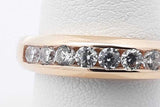 0.21cttw Diamond Ring In 14k Yellow Gold 3.6 Grams Size 12 Eb0426lrxsa