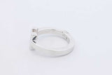 Tiffany & Co. T Wire Sterling Silver Ring 4 Grams Size 4 Eb1125crdu