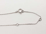 1.18 Cttw Lab Grown Diamonds 14k White Gold 2.0g Pear Necklace Do1225irxde