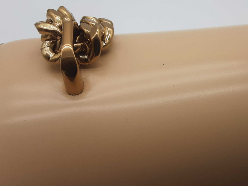Tory Burch Eleanor Spazzolato Os Vanilla Beige Leather Shoulder Bag Do0525lxzde