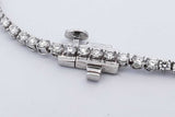 2.34cttw Lab Grown Diamond Tennis Bracelet 10k White Gold 4g 7 Inch Eb0526iirdu
