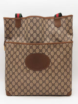 Gucci Monogram Web Straps Tote Bag Eb0926wwxde